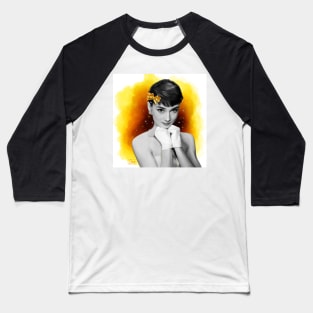 Audrey Hepburn Baseball T-Shirt